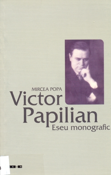 Imagine:Victor Papilian - Eseu monografic.jpg
